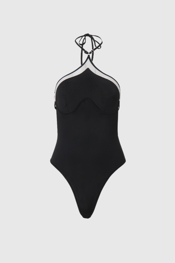 Cielo Halter Neck Backless Bodysuit