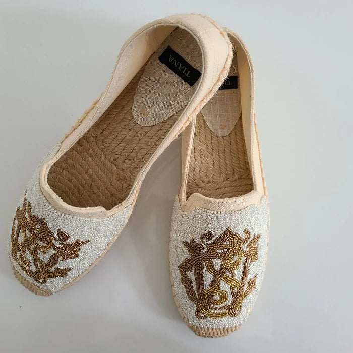 Custom Beaded Espadrilles