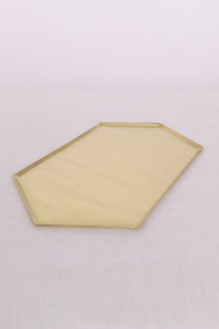 Hive Brass Serving Tray