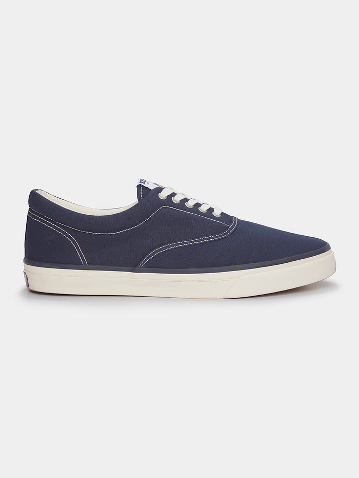 Aubin Navy Hurricane Deck Shoe | Footwear