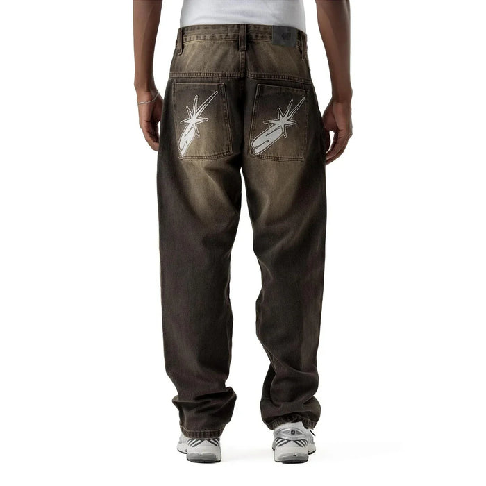 JEANS 4SUF DENIM BROWN - Four Street