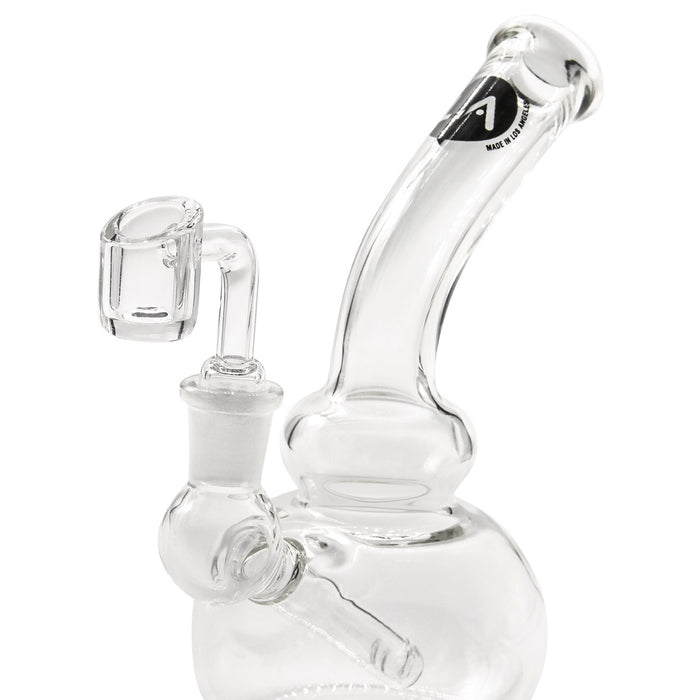 LA Pipes 8” Mini Bubble Beaker Dab Rig