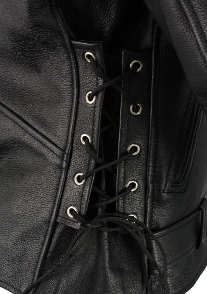 Men's Traditional MC Jacket 5411: Features
Made of Premium Milled Cowhide 1