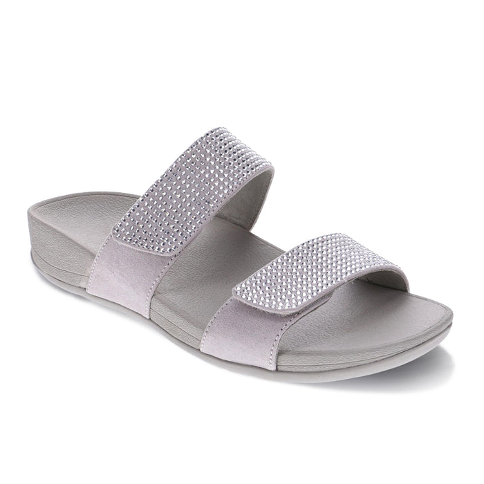 MIA VITA AVOCA SLIDE SILVER