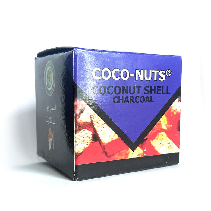Zebra Coco-Nuts Hookahs Coals - Cubettes (27 Pieces) -