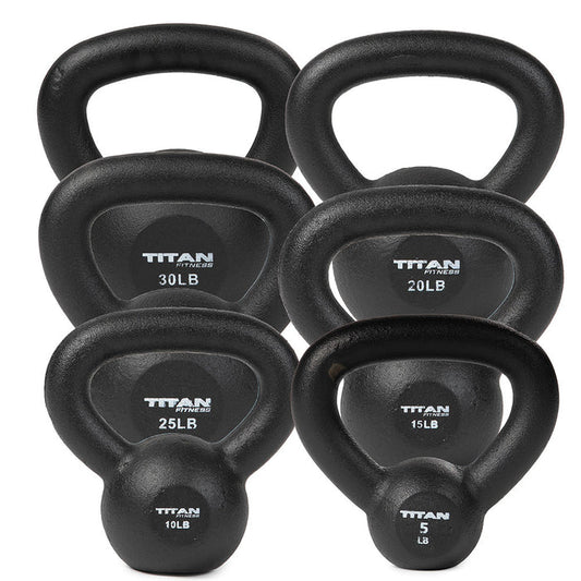 105 LB Set Cast Iron Kettlebells