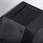 105 LB Straight Stainless Steel Hex Dumbbells