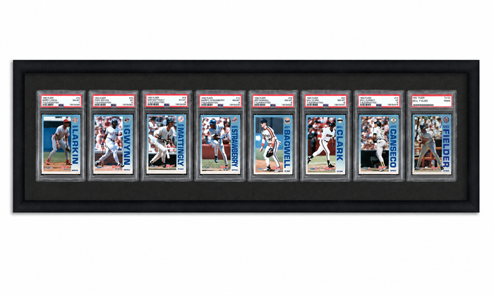8 PSA Card Frame-One Row