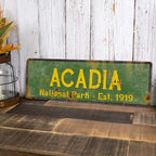 Acadia National Park Metal Sign