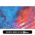 Colorful Smoke US Flag
