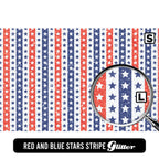 Red and Blue Stars Stripe