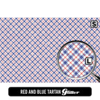 Red and Blue Tartan