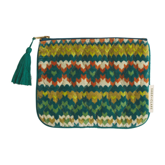 Arlette Velvet Pouch