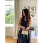 DANCC Blueberry Romance Floral French Resort Dress Summer Sleeveless Lace Evening Gown image 0