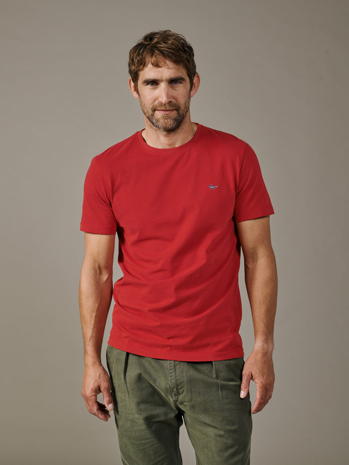 Aubin Rouge Aubin Organic Cotton T-Shirt | Classic Tee