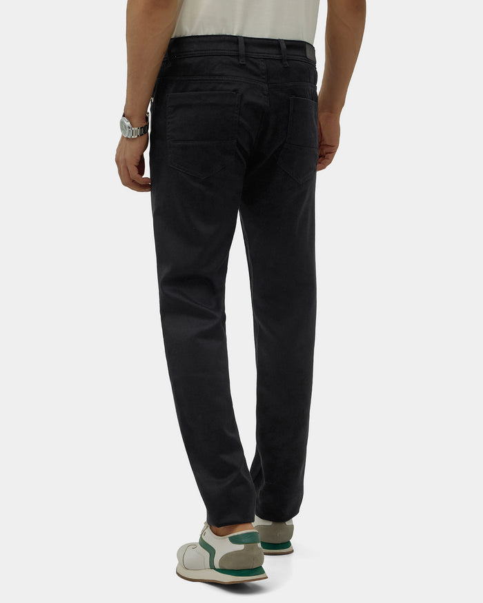 Black Bleed Zero Slim Fit Jeans - Abto