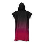 Black Pink Fade Poncho Towel