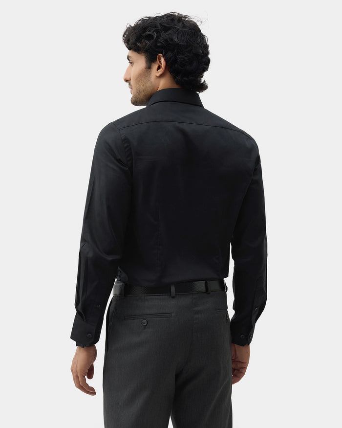 Black Textured Shirt - Noven