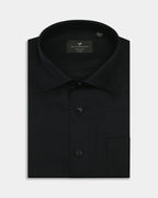 Black Textured Shirt - Noven