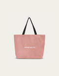 BLOCK LOGO PINK CARRYALL TOTE BAG
