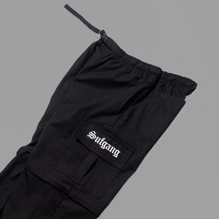 Calça Cargo Convertible Preta - Four Street