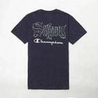 Camiseta Sufgang x Champion Stars 3M Classic Tee Navy Blue - Four Street