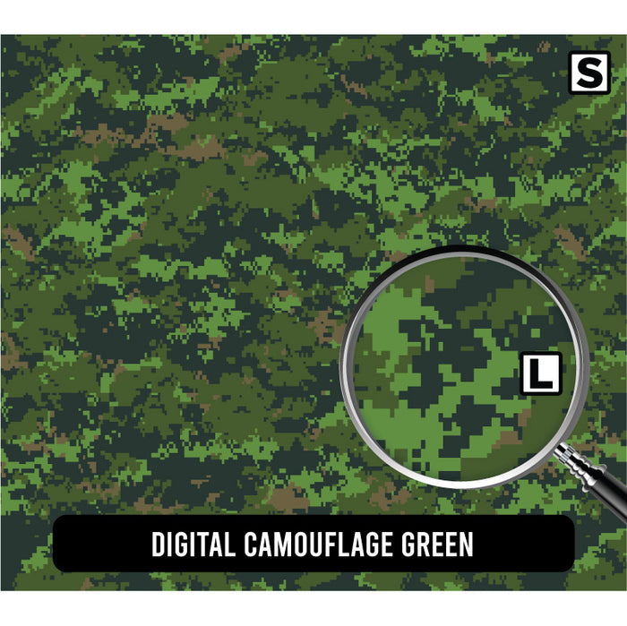 Digital Camouflage Green