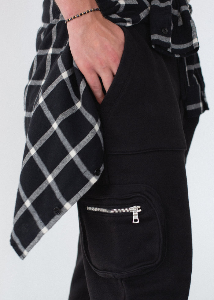 Cargo Jogger with Grosgrain