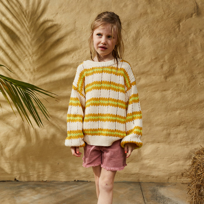Carmila Kids Knit Jumper - Dune