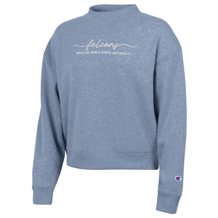 Champion Ladies Falcons B.G.S.U. Triumph Fleece Mock Crew