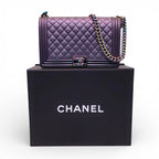 CHANEL IRIDESCENT BOY BAG