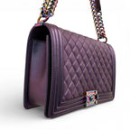 CHANEL IRIDESCENT BOY BAG
