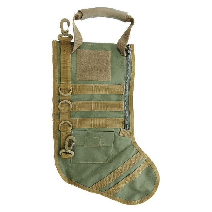 Christmas Stocking - Army Green