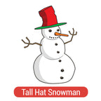 Tall Hat Snowman