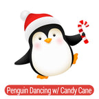 Penguin Dancing With Candy Cane