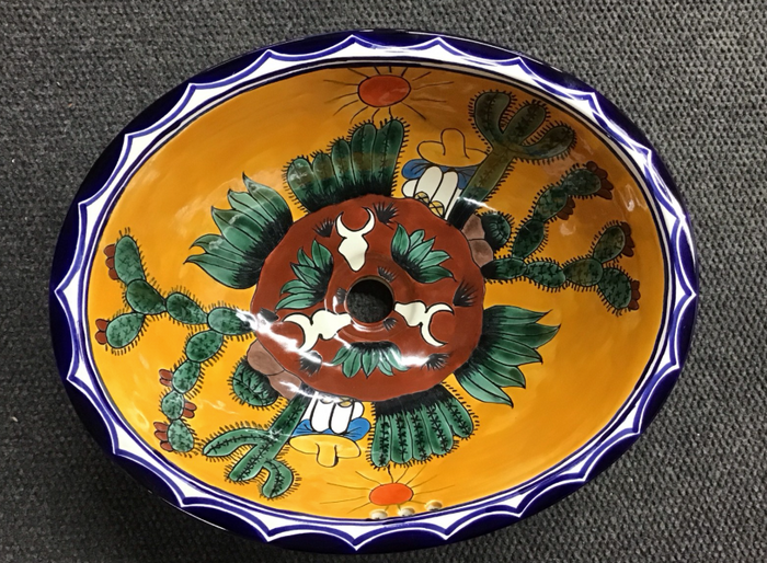 CLEARANCE -  Traditional Mexican Sink-Desierto