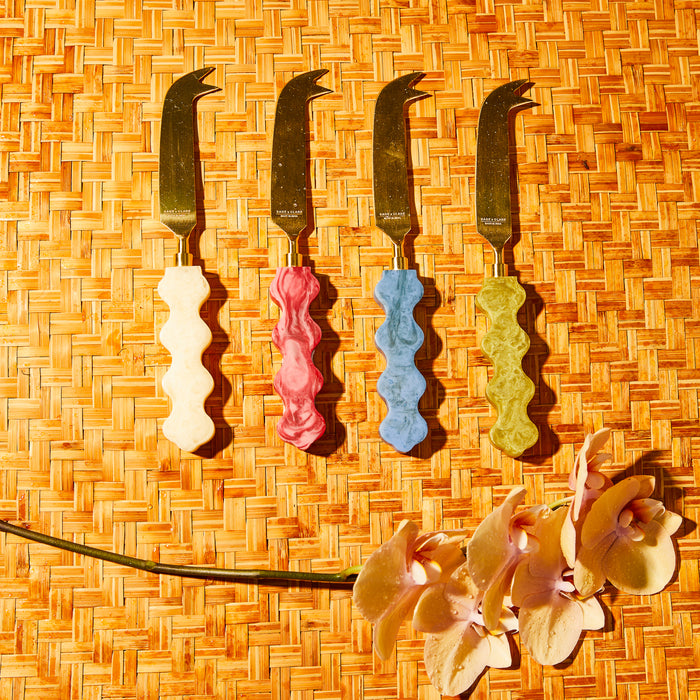 Coco Cheese Knife - Pearl