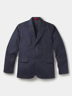 Aubin Navy Coleby Lightweight Cotton Blazer | Cotton Jacket