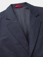 Aubin Navy Coleby Lightweight Cotton Blazer | Cotton Jacket