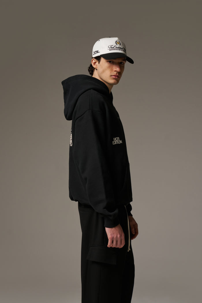 COMMUNITY CAPSULE HOODIE - BLACK