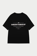 COPYRIGHT MULTI GRAPHIC T-SHIRT - BLACK