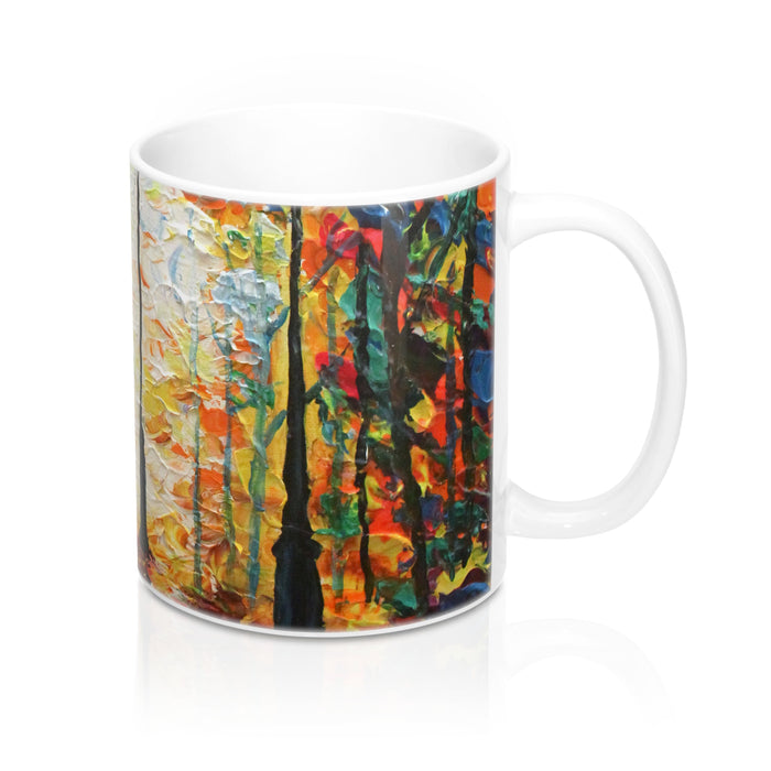 Couple in the Rain - Mug