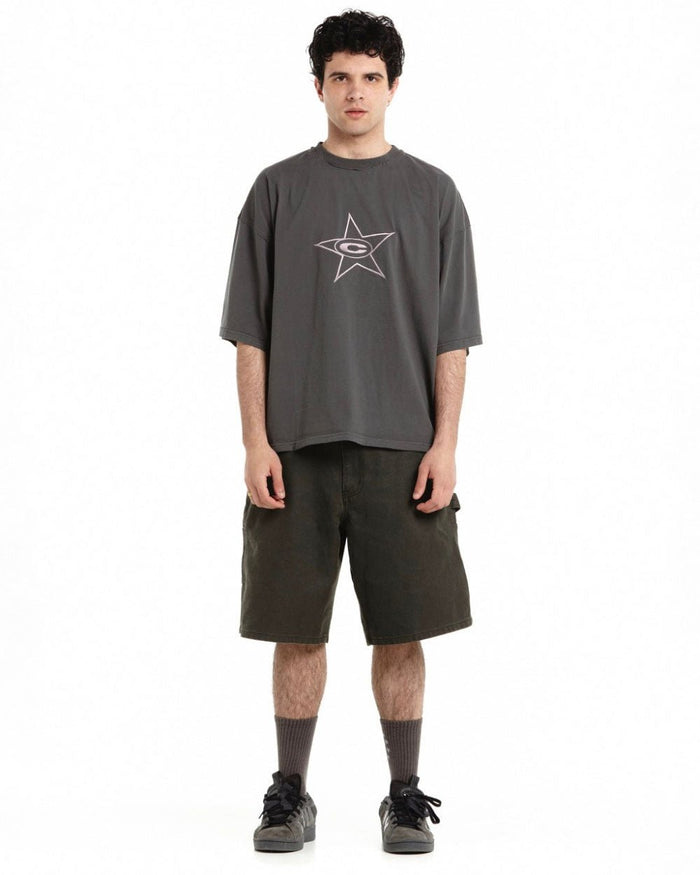 C*STAR TEE DARK GREY - COLD CULTURE #man