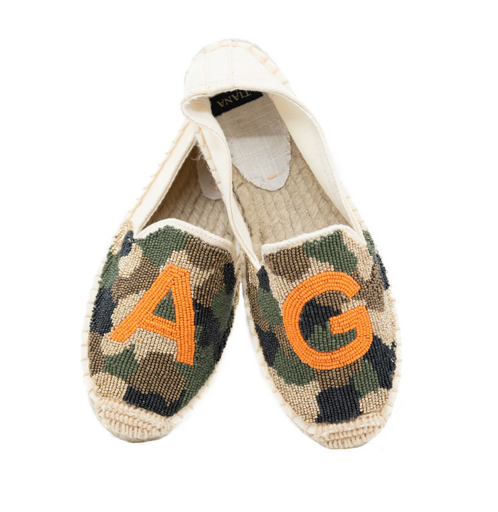 Custom Beaded  Espadrilles