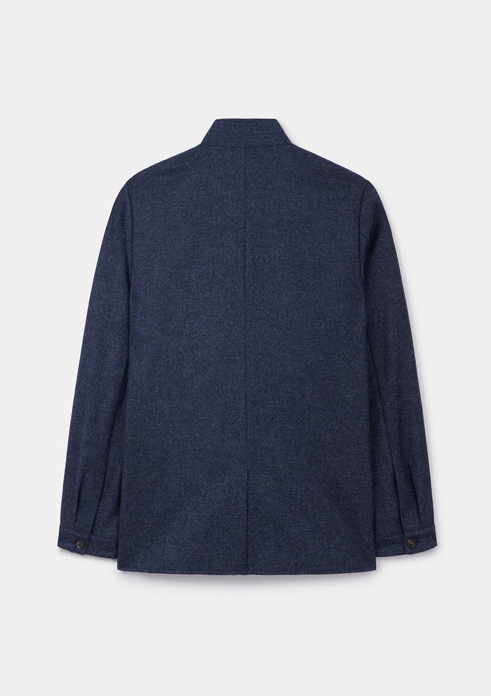 Denim Blue Twill Teba Jacket, Teba Jacket - SIRPLUS