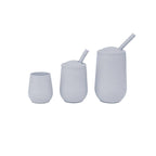 Developmental Cup Set - Pewter - Wee Bee Baby Boutique