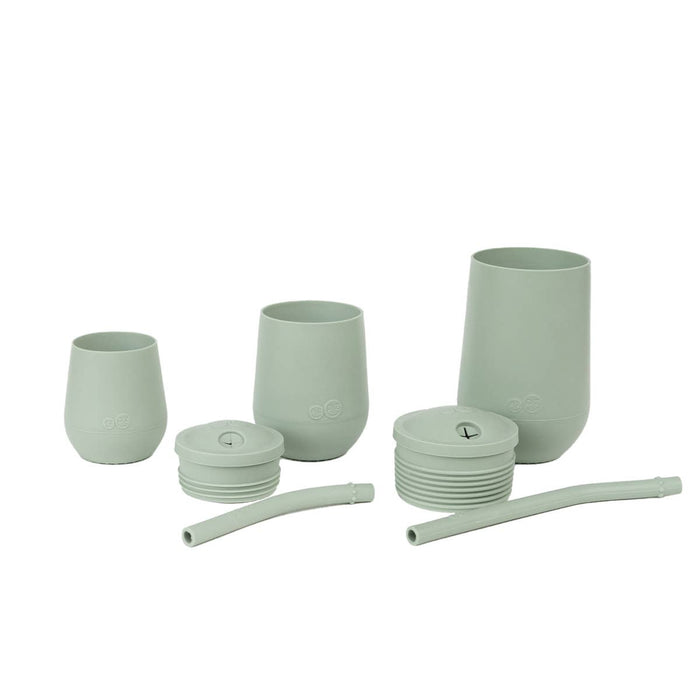 Developmental Cup Set - Pewter - Wee Bee Baby Boutique