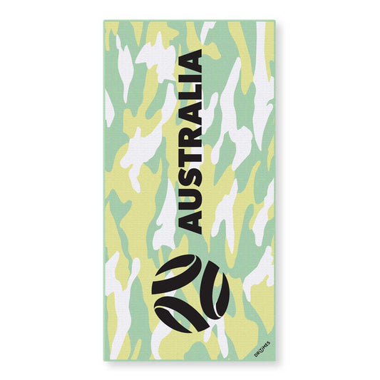 Dritimes x Football Australia Sport Towel - Green/Gold Camo