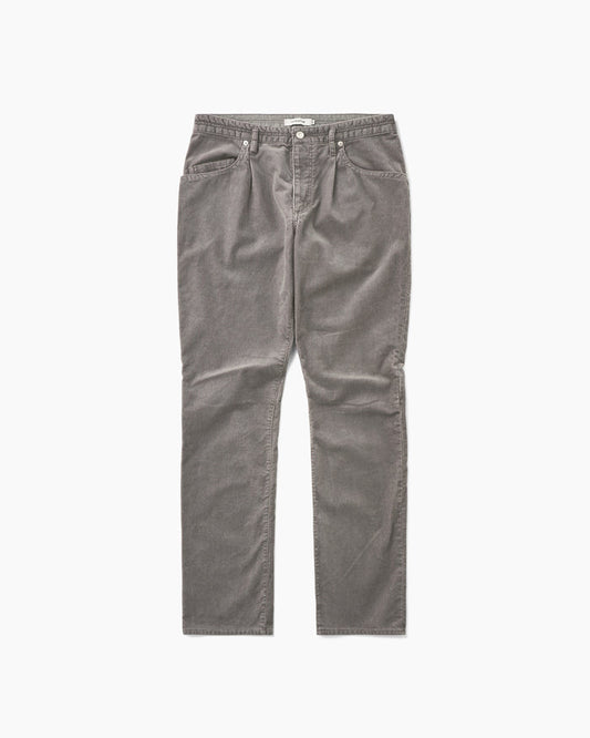 Dweller 5P Jeans Tp Cotton Cord Sulfur Dye Gray