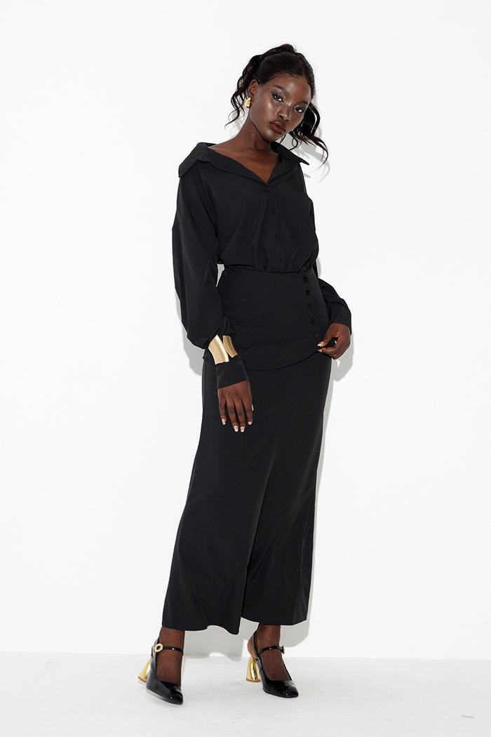 Ece Deconstruct Three Piece Skirt Set